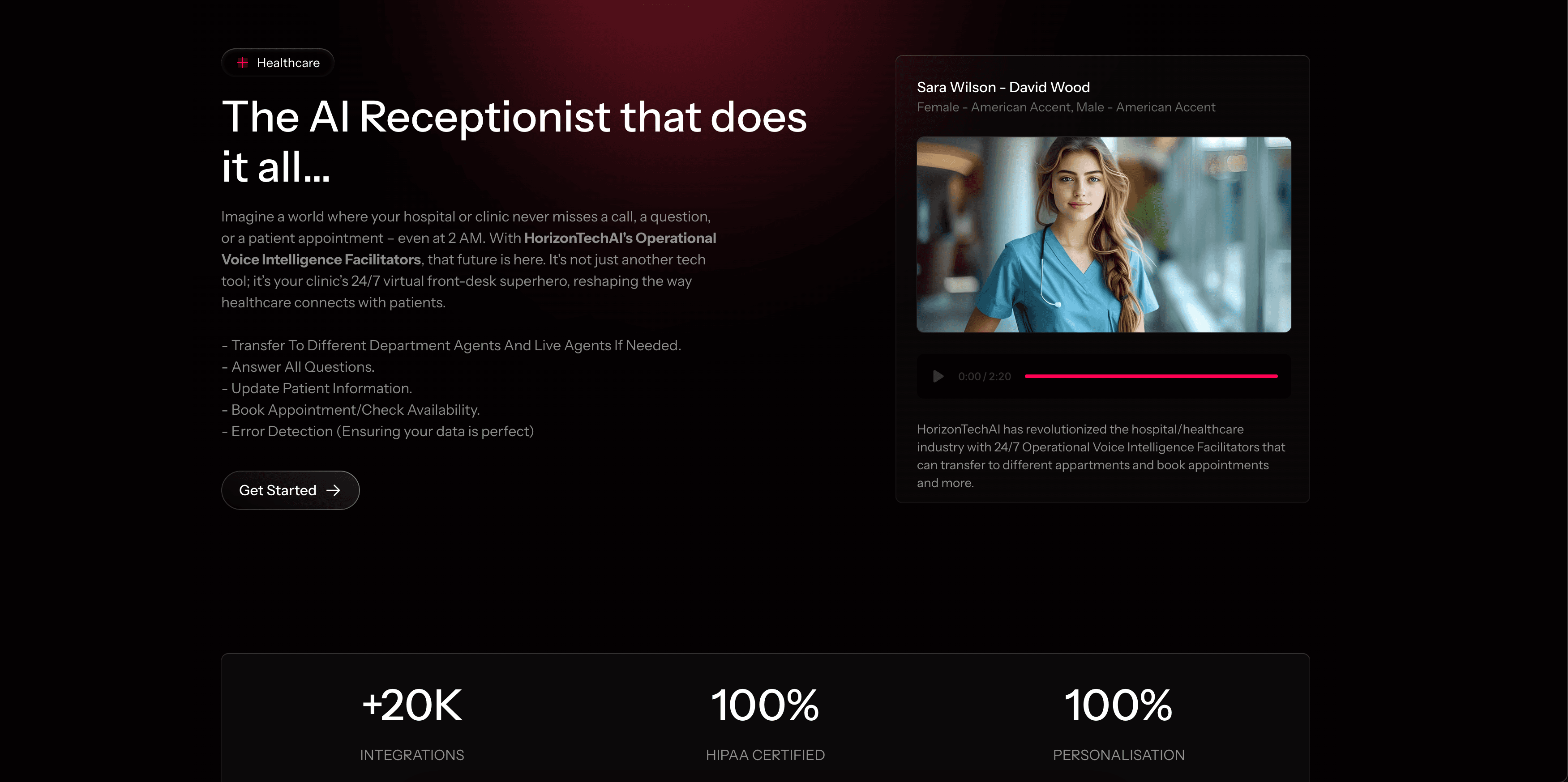 Healthcare professional